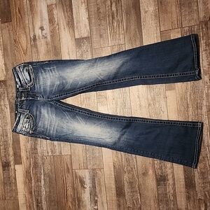 Wm Miss Me boot cut jeans JE5688B2l Size 28 W x 32" L